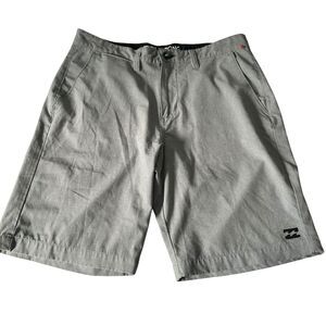 Billabong Submersibles 4-way Stretch Walkshorts Men 32" Gray Surf Swim Trunks